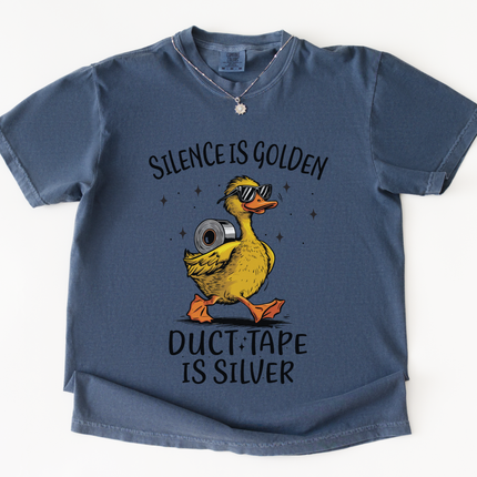 Silence Is Golden Duct Tape Is Silver Humor
