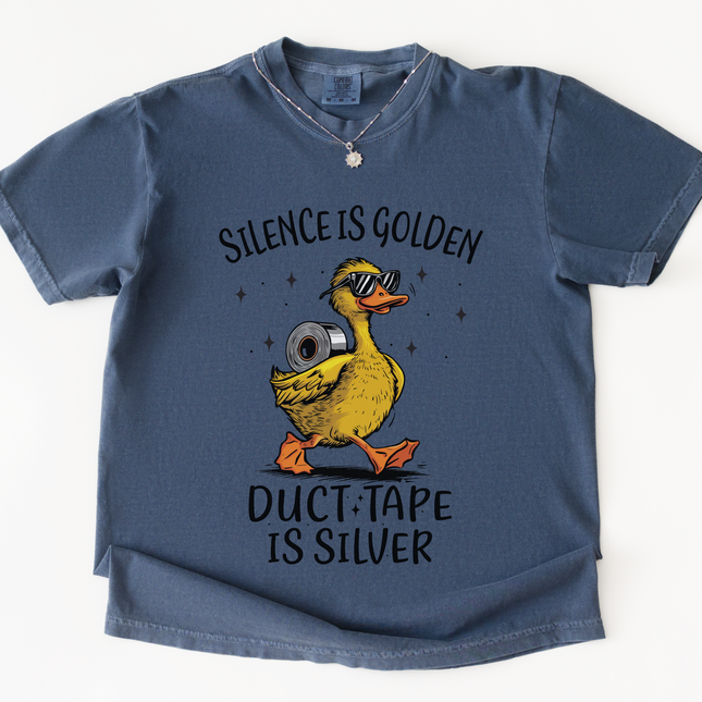 Silence Is Golden Duct Tape Is Silver Humor