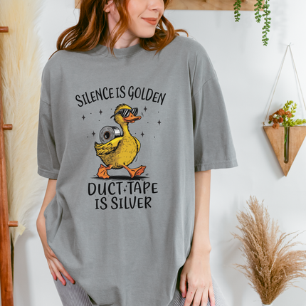 Silence Is Golden Duct Tape Is Silver Humor