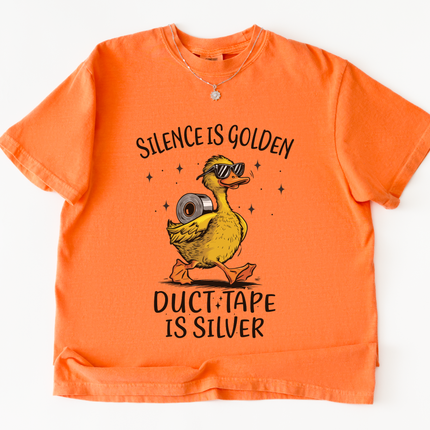 Silence Is Golden Duct Tape Is Silver Humor