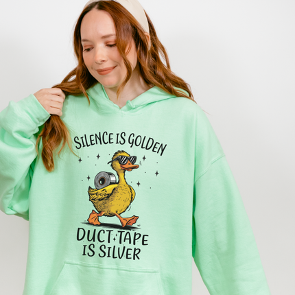 Silence Is Golden Duct Tape Is Silver Humor