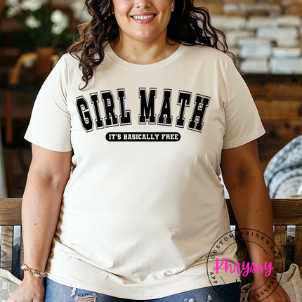 Girl Math Unisex Shirt
