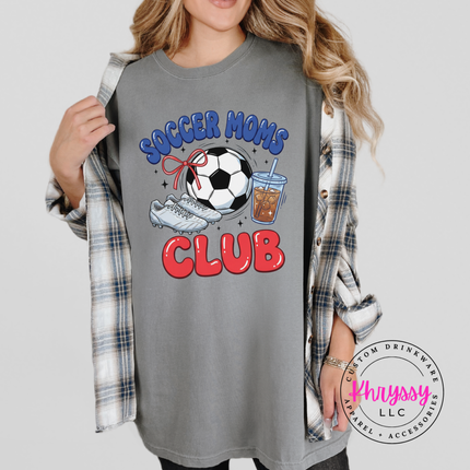 Soccer Moms Club Women's Soccer Mom Gift Game Day Style Sideline Life Look