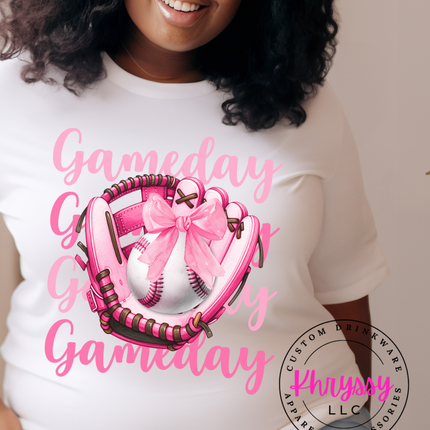 Softball Coquette Unisex Shirt - Playful Elegance for Softball Enthusiasts!