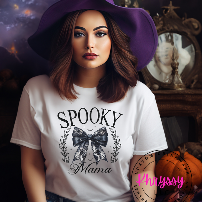 Spooky Mama Coquette Unisex Shirt