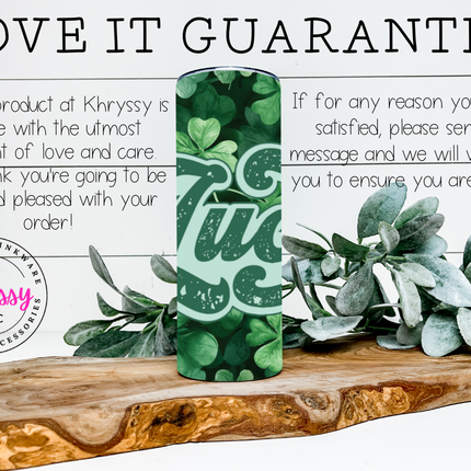 Cloverfield Delight  20oz Tumbler with Straw