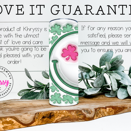 St. Patrick's Day Bliss 20oz Tumbler with Straw