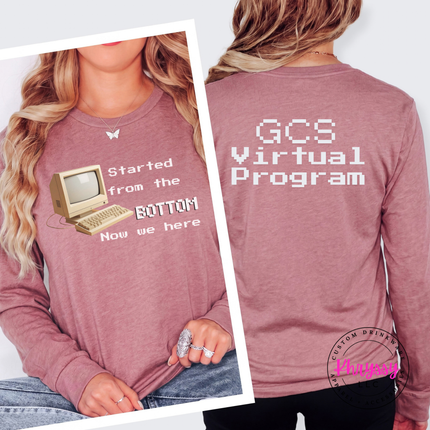 GCS Virtual Program Long Sleeve Tee — From Dial-Up Days to Now