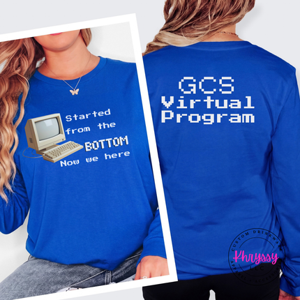 GCS Virtual Program Long Sleeve Tee — From Dial-Up Days to Now