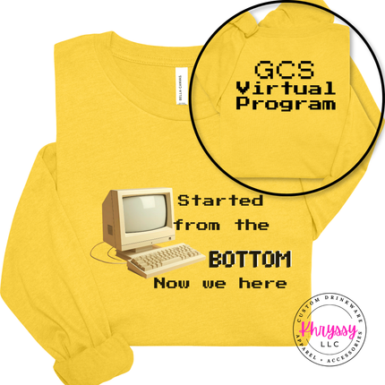 GCS Virtual Program Long Sleeve Tee — From Dial-Up Days to Now