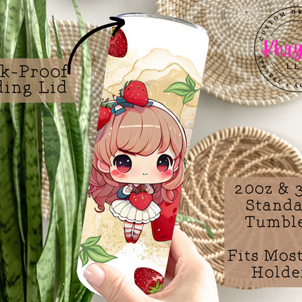 Sweet Summer Harvest 20oz Tumbler with Straw
