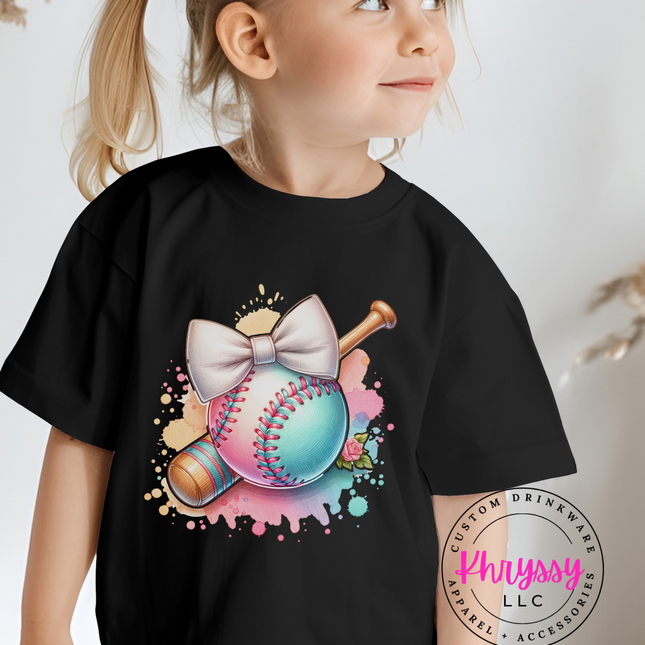 Coquette Monochrome Softball Unisex Shirt