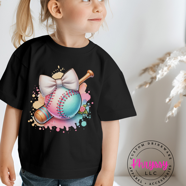 Coquette Monochrome Softball Unisex Shirt