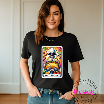 Taco Tuesday Skeleton Unisex Shirt