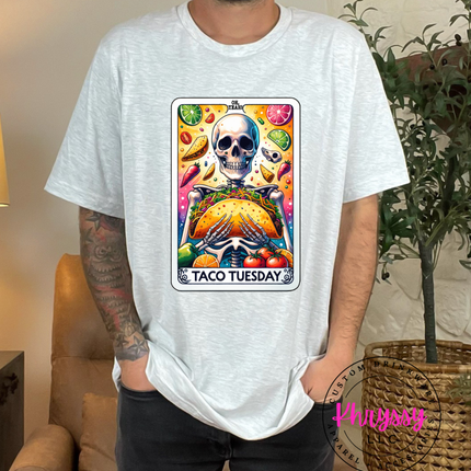 Taco Tuesday Skeleton Unisex Shirt