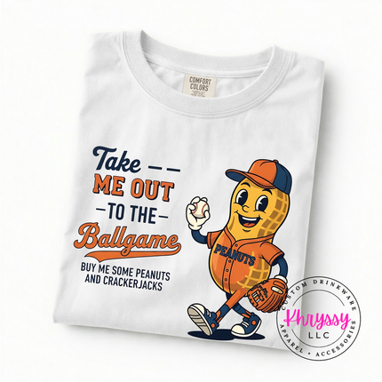 Take Me Out to the Ballgame Retro Unisex Baseball Gift