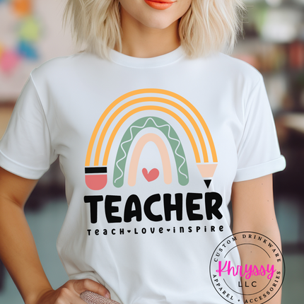 Teach Love Inspire Unisex Shirt