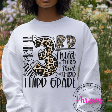 Unlock Your Wild Side: Grade Level Animal Print Unisex Shirt