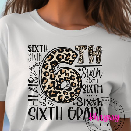 Unlock Your Wild Side: Grade Level Animal Print Unisex Shirt
