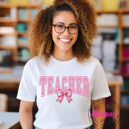 Teacher Coquette Unisex Shirt