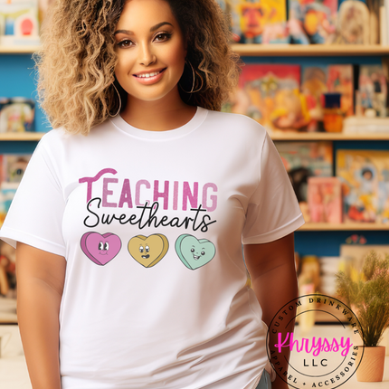 Affectionate Teaching Sweethearts