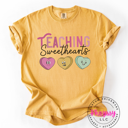 Affectionate Teaching Sweethearts