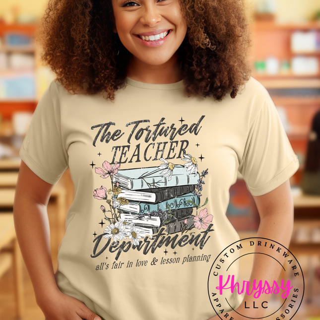 The Tortured Teacher Department Unisex Shirt