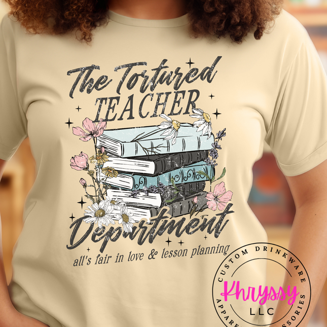 The Tortured Teacher Department Unisex Shirt