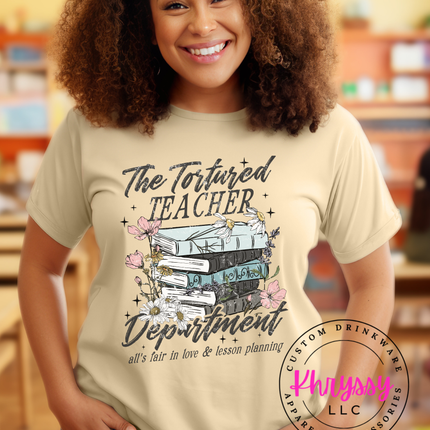 The Tortured Teacher Department Cozy Vintage Stack