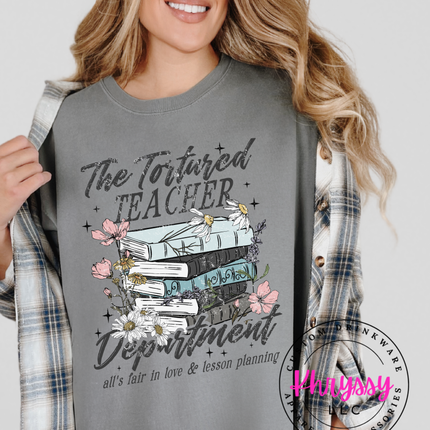 The Tortured Teacher Department Cozy Vintage Stack