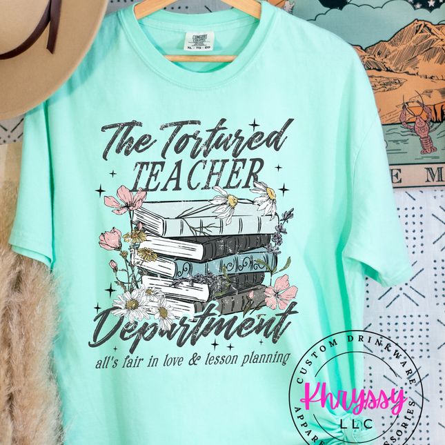 The Tortured Teacher Department Cozy Vintage Stack