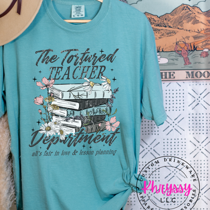 The Tortured Teacher Department Cozy Vintage Stack