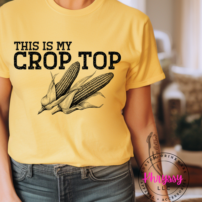 This Is My Crop Top Unisex Shirt