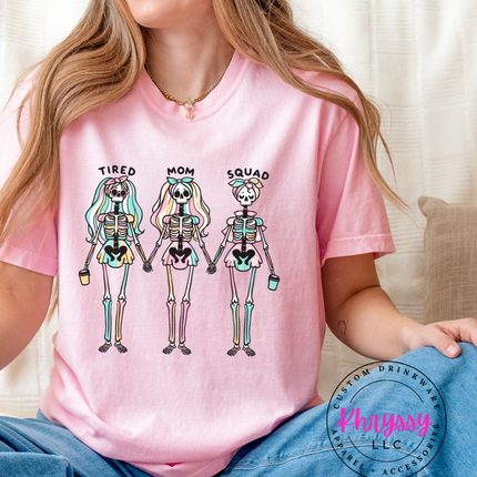 Tired Mom Squad Relatable Motherhood Humor