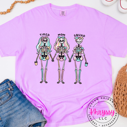 Tired Mom Squad Relatable Motherhood Humor