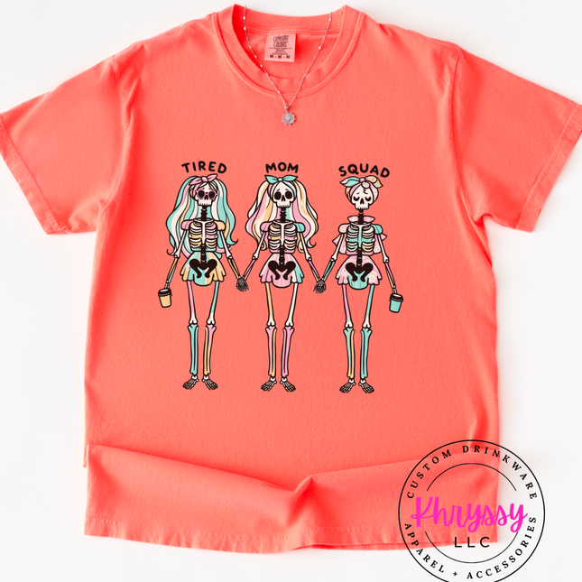 Tired Mom Squad Relatable Motherhood Humor