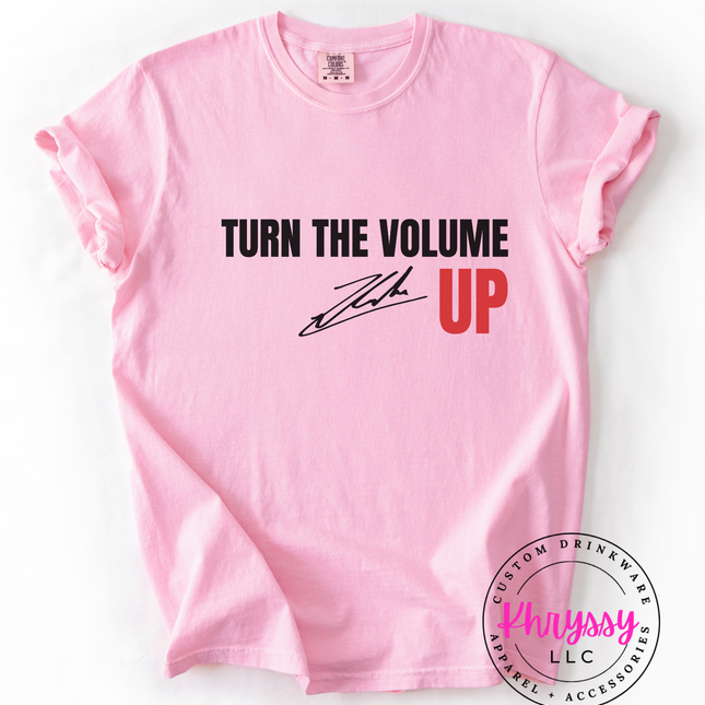 Turn The Volume Up — Signature Bold Statement