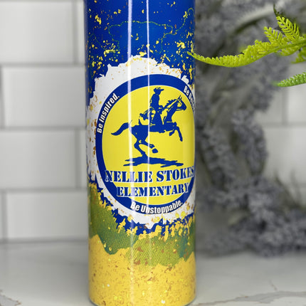 Custom School Spirit 20/30oz Tumbler with Straw